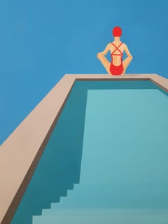 Meditation - contemporary minimalist painting
