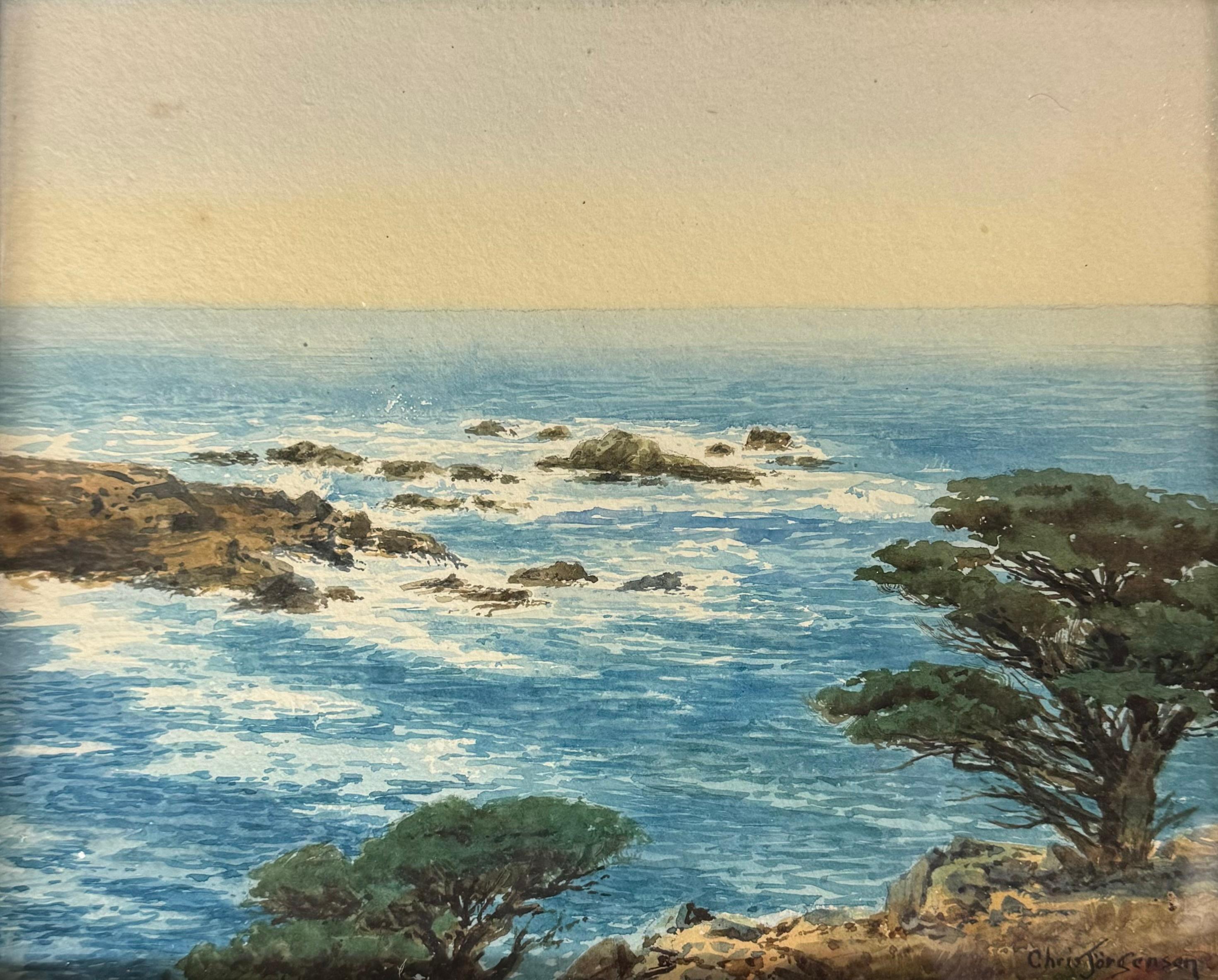 Coastal Landscape - American Realist Art by Chris Jorgensen