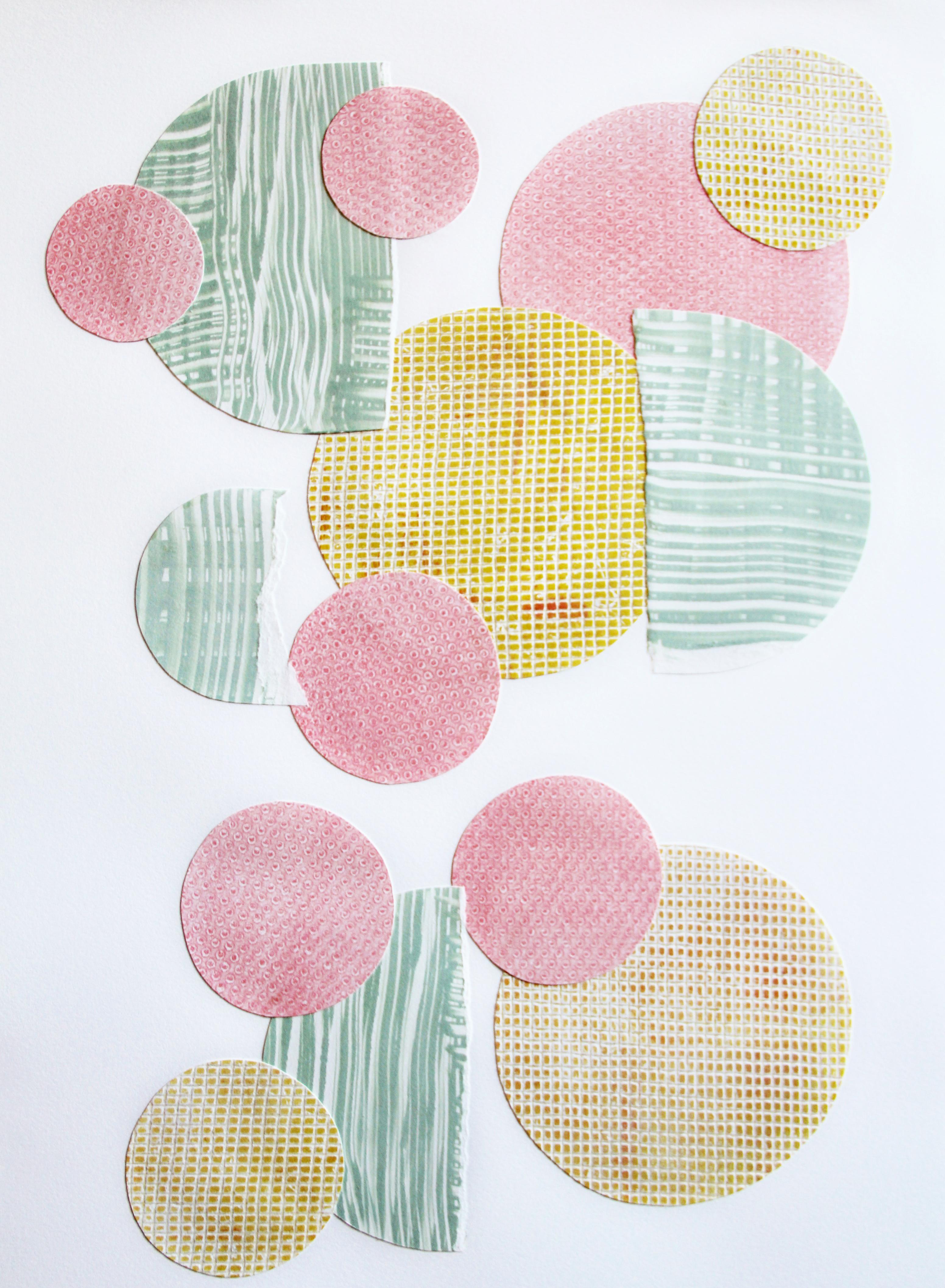 Pink Pastels - Abstract Art by Sarah Sczepanski