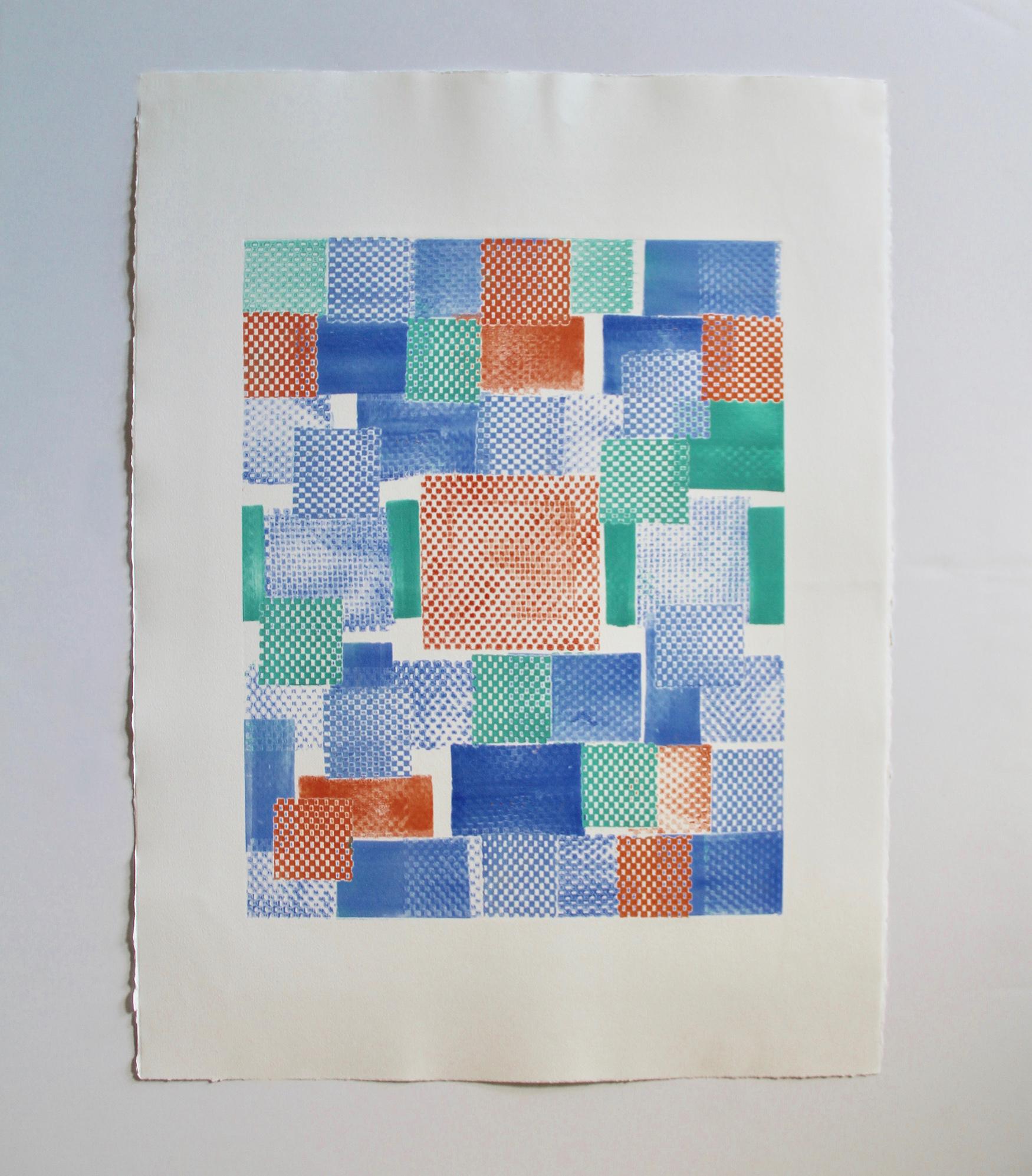 Cuadrado - Painting Abstracto de Sarah Sczepanski