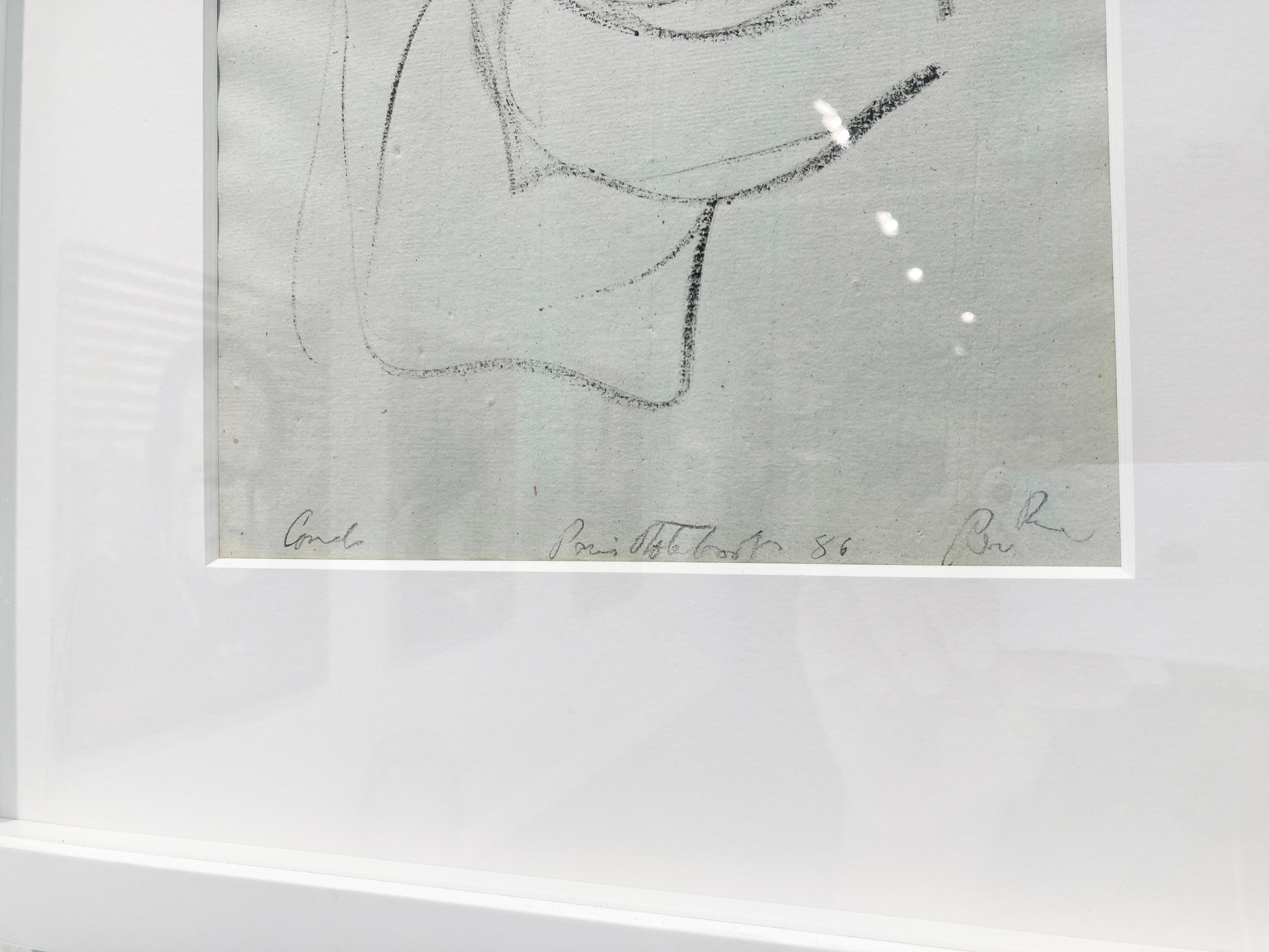 Artiste :  Condo, George
Titre :  Sans titre (portrait masculin)
Date :  1986
Moyen :  Fusain sur papier
Sans cadre Dimensions :  13.25