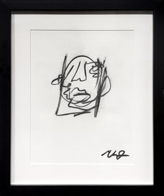Clarence James, "Senza titolo", disegno unico su carta