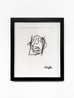 Clarence James, "Senza titolo", disegno unico su carta
