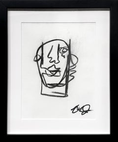 Clarence James, "Ohne Titel" Unikatzeichnung auf Papier
