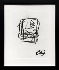 Clarence James, "Untitled" unique drawing on paper