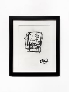 Clarence James, "Untitled" unique drawing on paper
