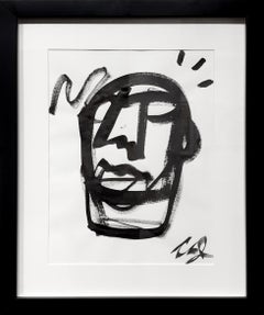 Clarence James, "Untitled" unique drawing on paper