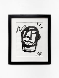 Clarence James, "Untitled" unique drawing on paper