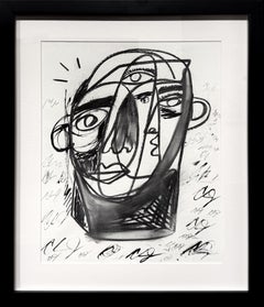 Clarence James, "Ohne Titel" Unikatzeichnung auf Papier