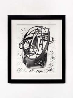 Clarence James, "Ohne Titel" Unikatzeichnung auf Papier