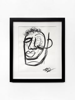 Clarence James, "Ohne Titel" Unikatzeichnung auf Papier