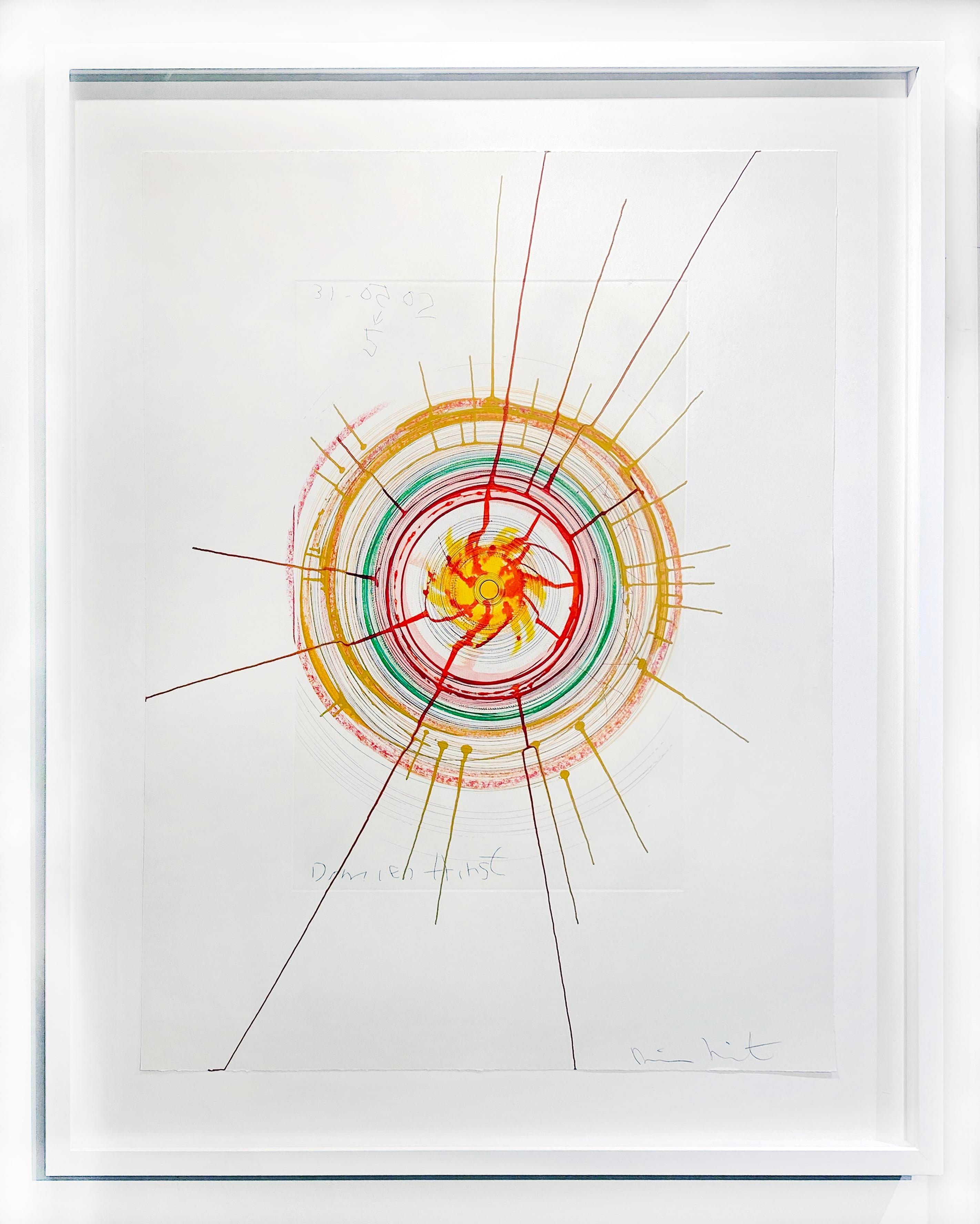 In A Spin (Unique) - My Way - Art by Damien Hirst