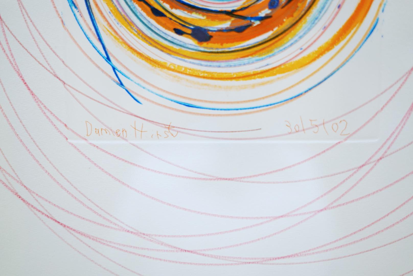 Spinning Wheel (Unique) - Art by Damien Hirst