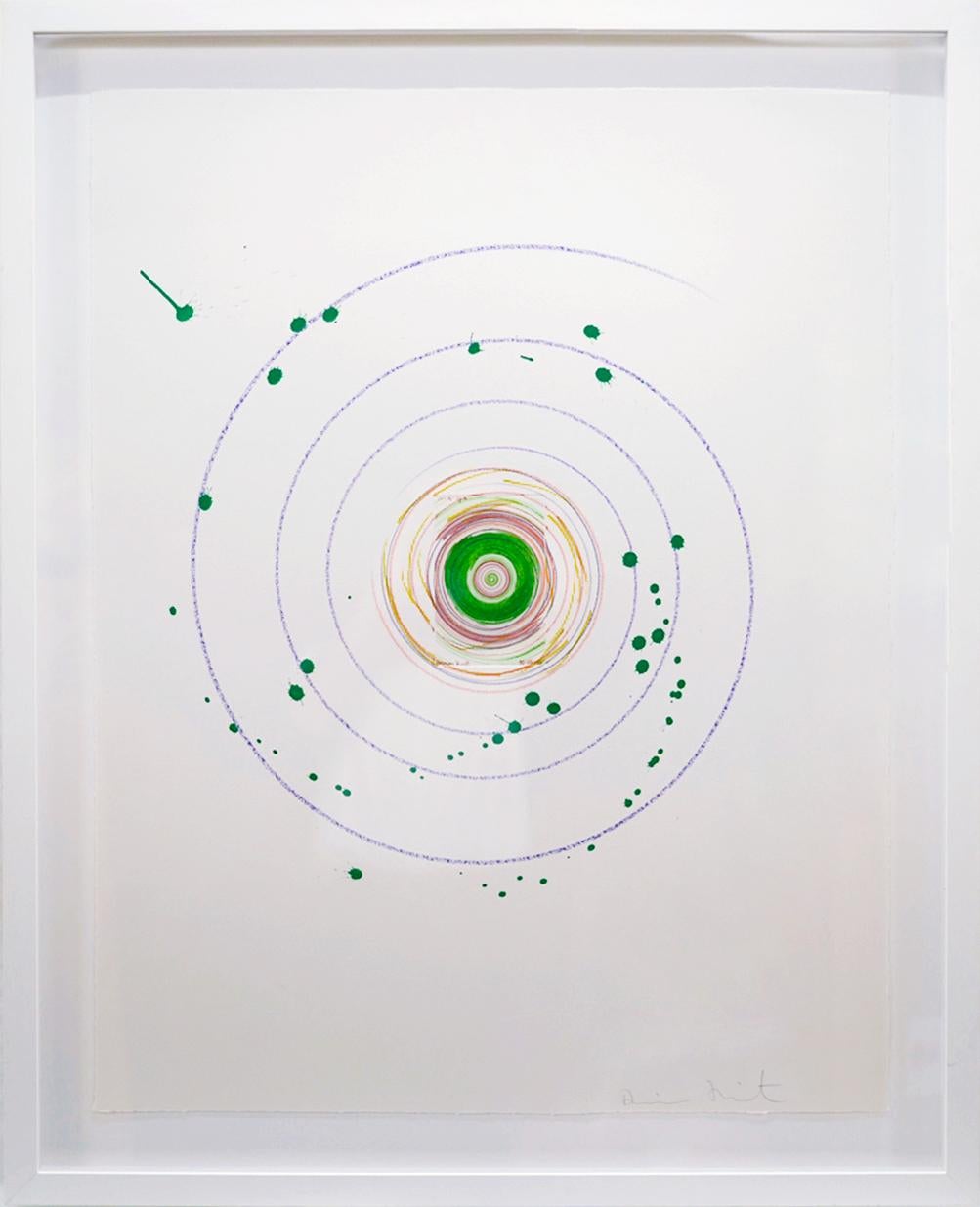 Damien Hirst Abstract Drawing – In A Spin (Einzigartig)