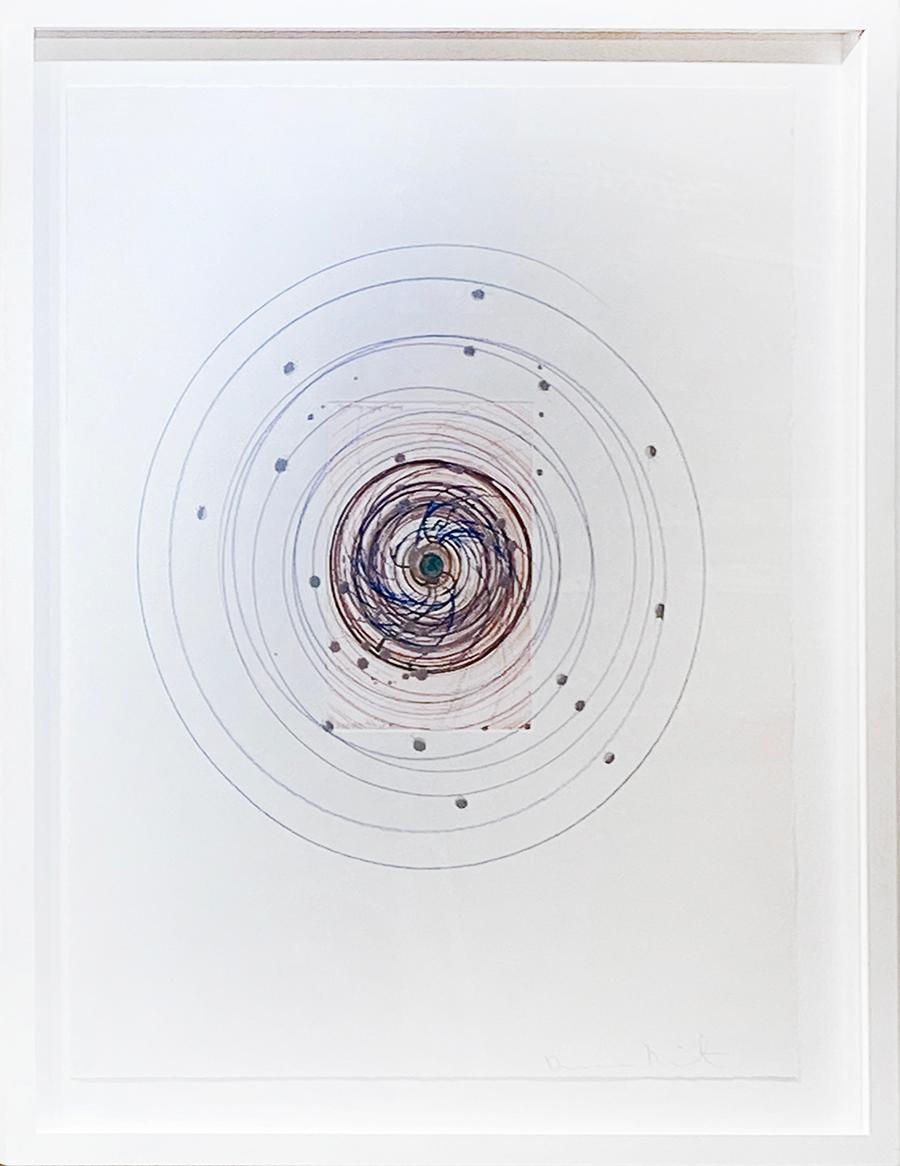Damien Hirst Abstract Drawing - Spin Me Right Round (Unique)