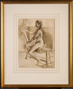 Nude Drawings and Watercolors