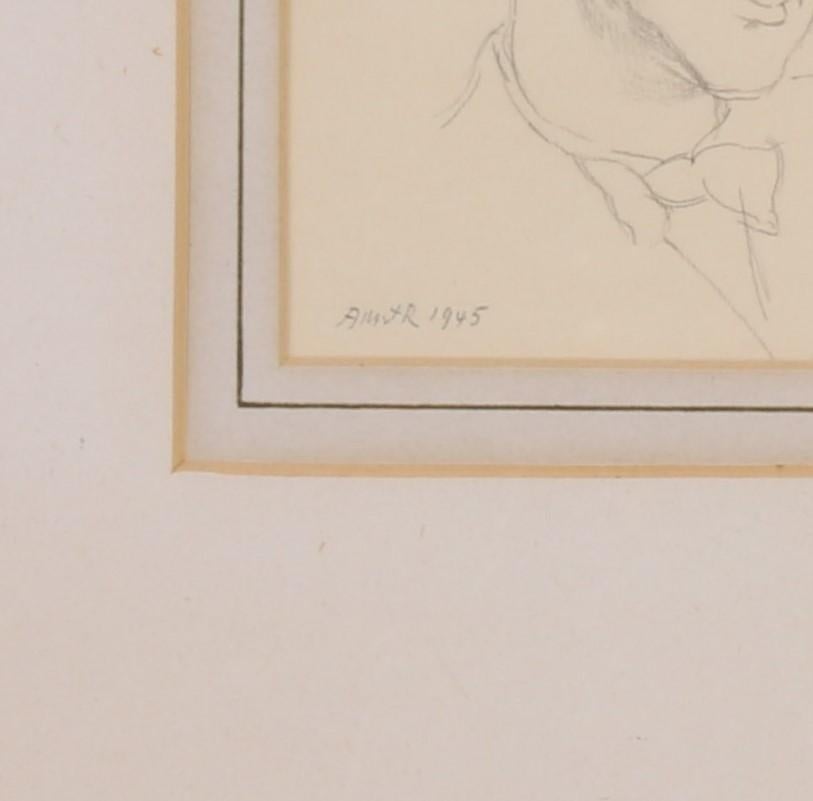 A David David - Art de Albert Rutherston