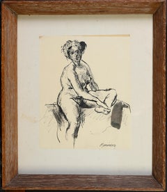 Nudo seduto