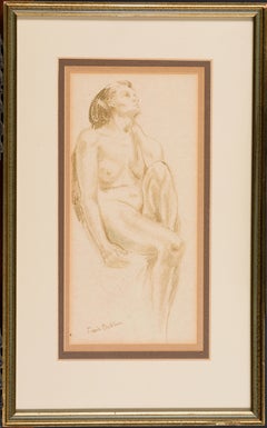 Seated nude