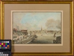 View of a Dutch Harbour, possibly imaginary