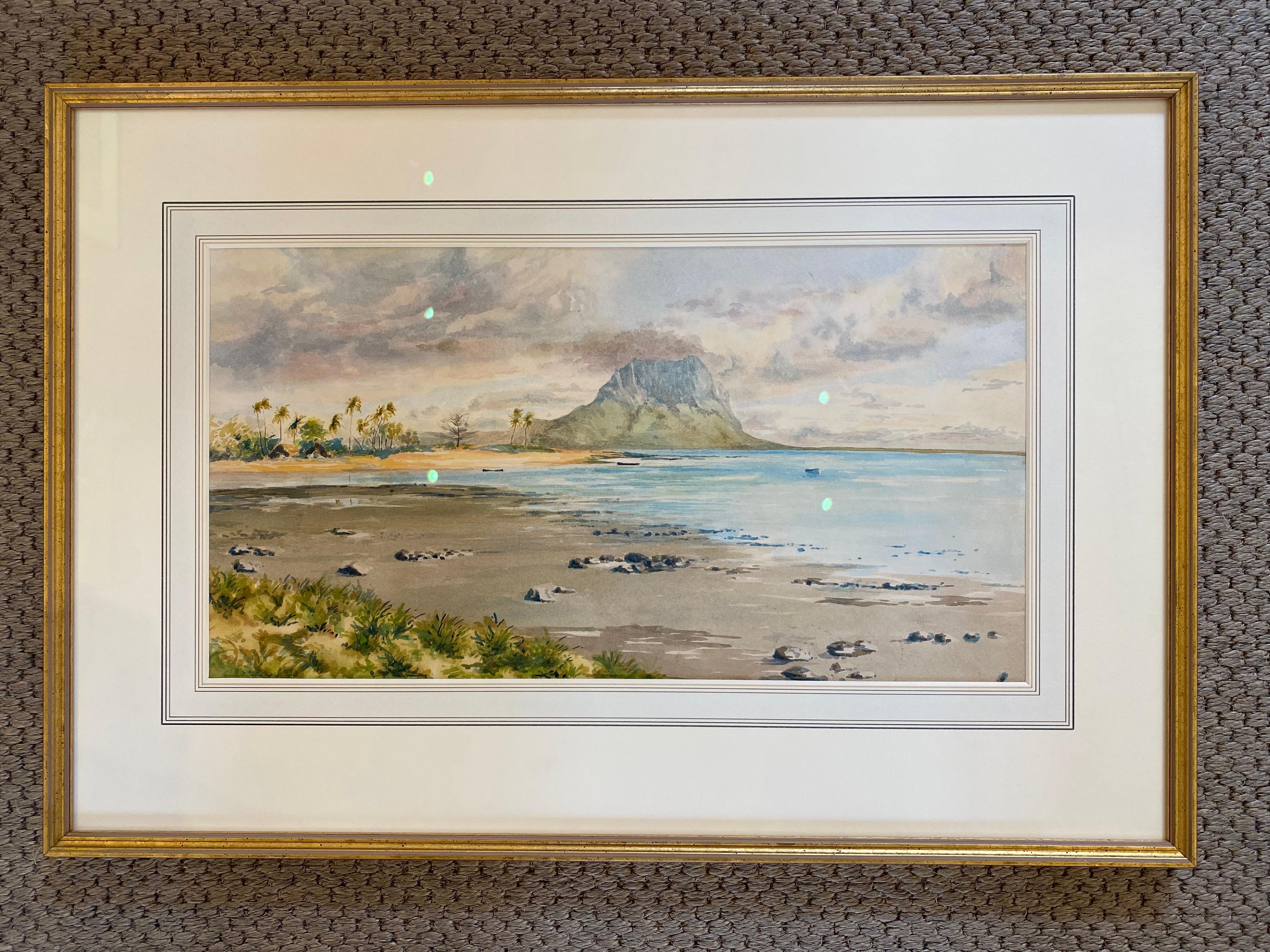 Le Morne Brabont, Mauritius - Art by Early 20th Century English School