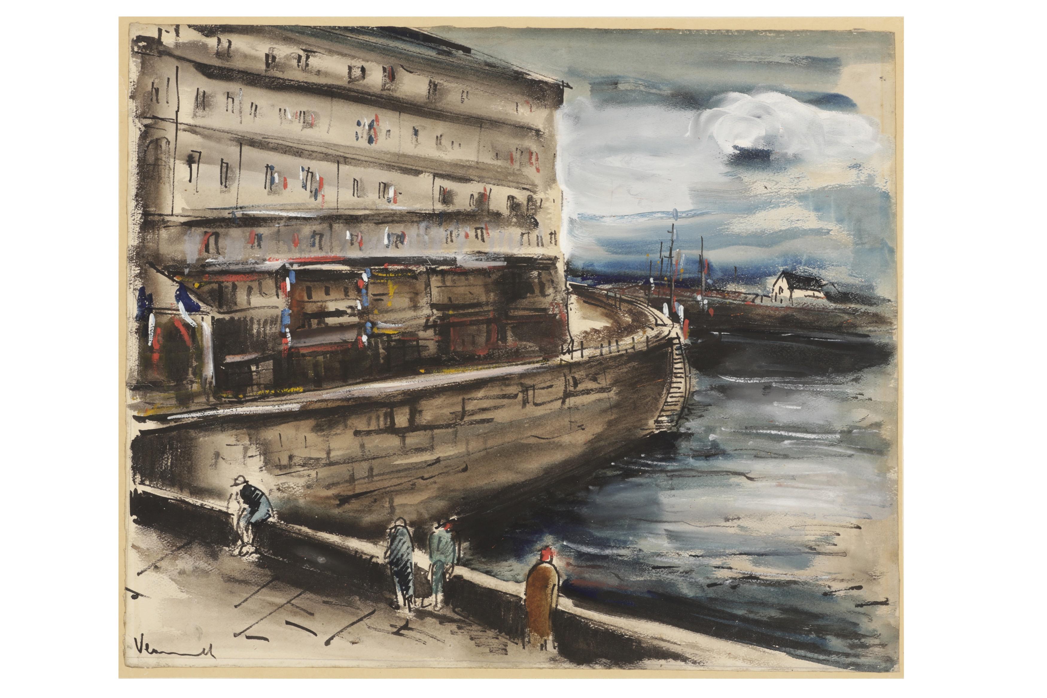 Maurice de Vlaminck war ein französischer Maler, der als eine der Speerspitzen des Fauvismus zu Beginn des 20. Jahrhunderts bekannt wurde. Er ist vor allem für seine Landschaften bekannt, hat aber auch Stillleben und Porträts geschaffen. 

Der 1876