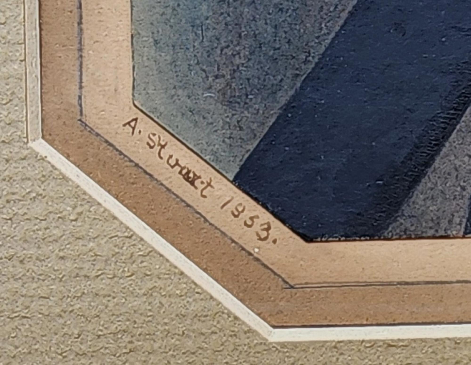 Inconnu, britannique

Signé : A. Stuart (en bas à gauche)

