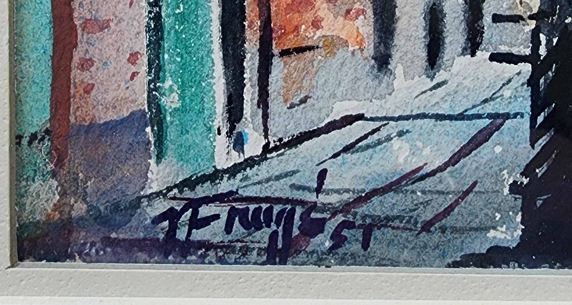 Pirate's Alley, Französisches Viertel, New Orleans (Amerikanische Moderne), Art, von Nestor Hippoyle Fruge