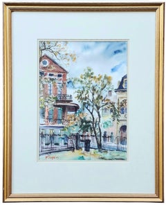Landscape Drawings and Watercolors