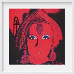 ANDY WARHOL (1928-1987), 'MYTHS - THE STAR' SIGNED INVITATION