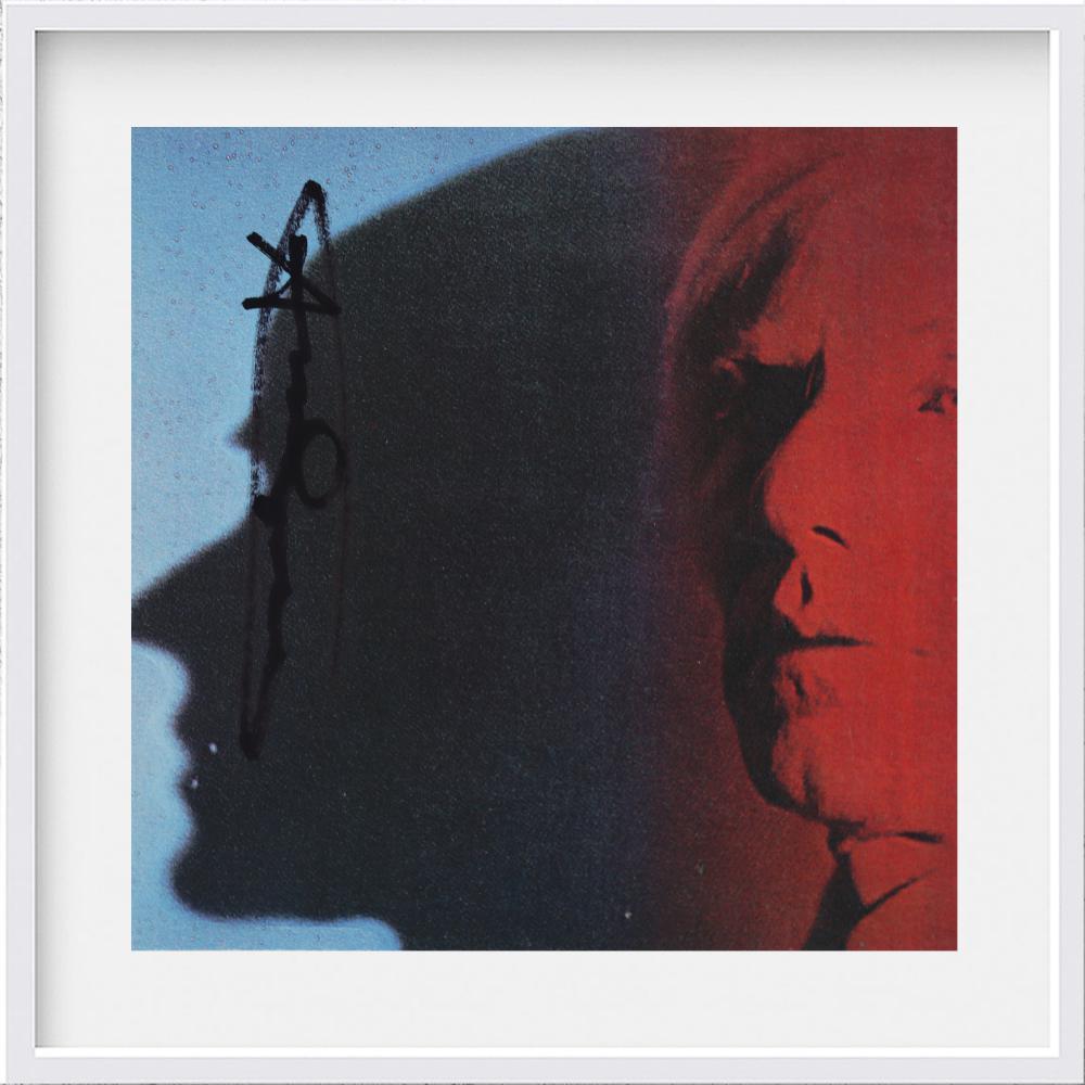 ANDY WARHOL (1928-1987), 'MYTHS - THE SHADOW' HAND-SIGNED INVITATION CARD - Art by Andy Warhol