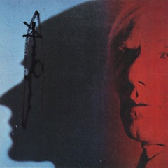 ANDY WARHOL (1928-1987), 'MYTHS - THE SHADOW' HAND-SIGNED INVITATION CARD