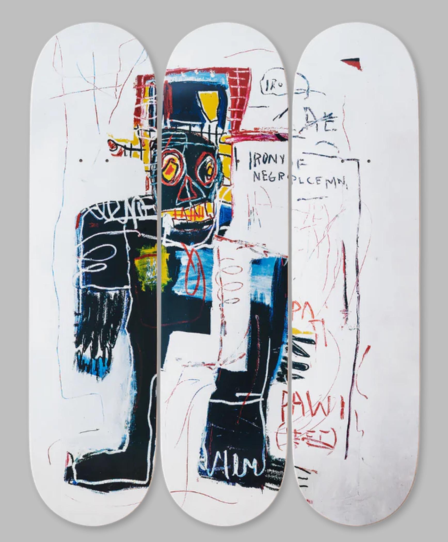 Ironía de un policía negro - Art de Jean-Michel Basquiat