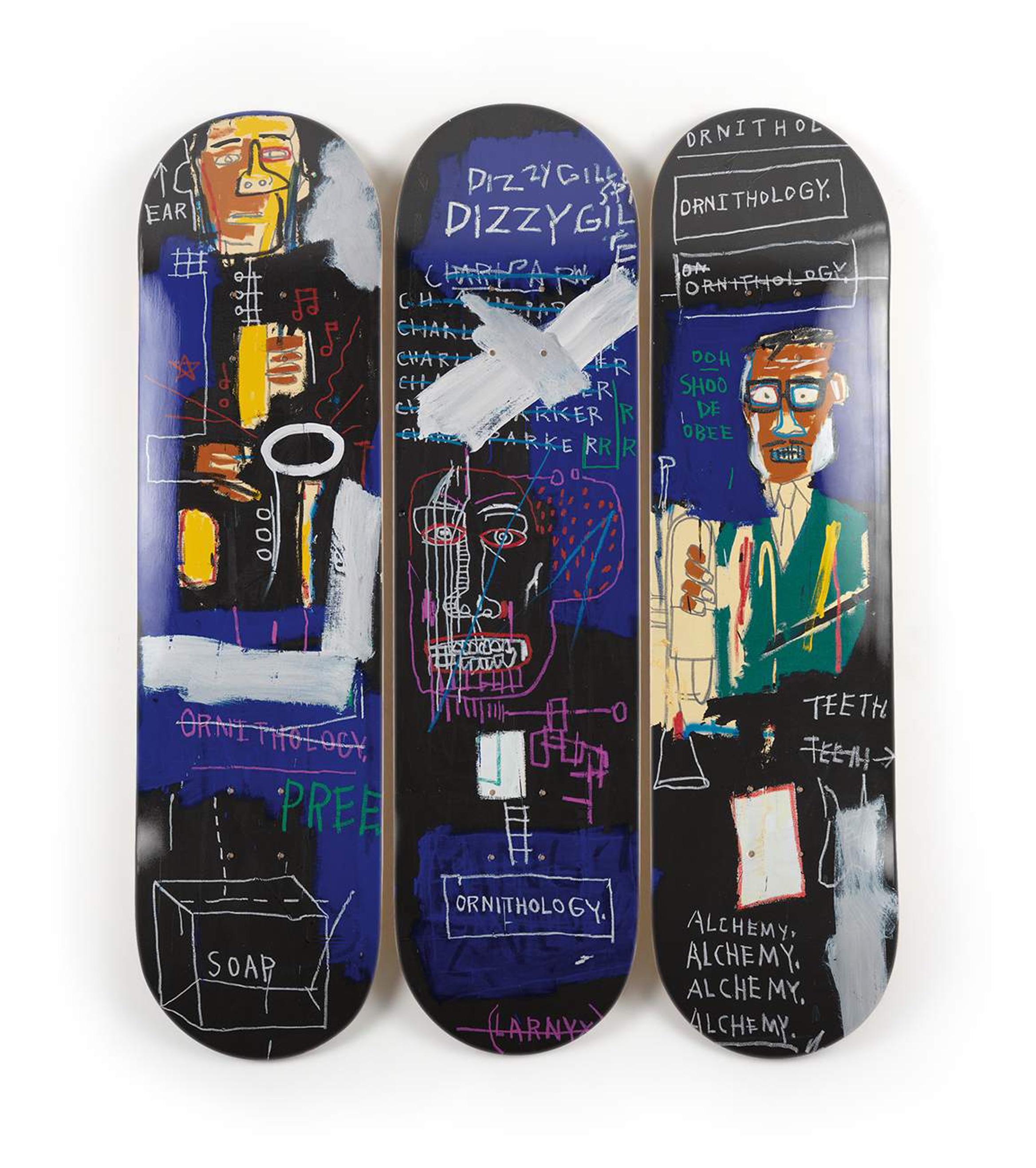 Horn Players, Set of 3 - Art by Jean-Michel Basquiat