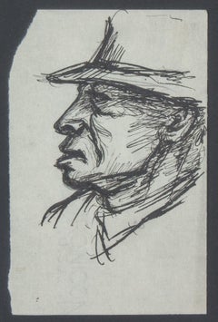 Profile Portrait by Philadelphia Artist Julius Bloch