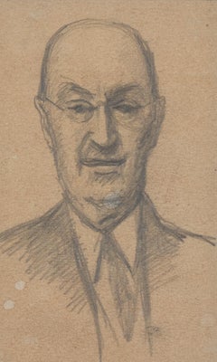 Portrait of a Man by Philadelphia artist Julius Bloch