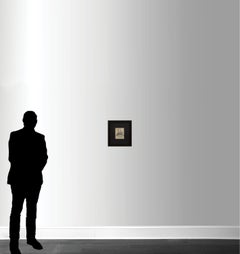 Sketch of a Man Writing or Drawing