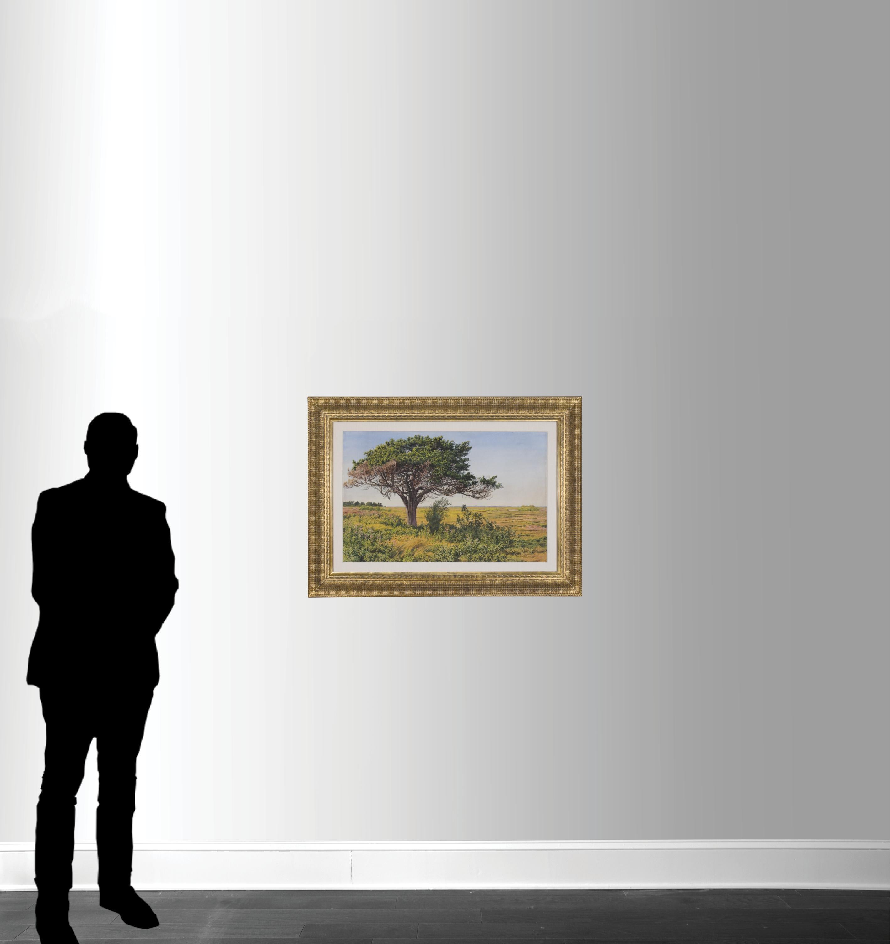 Peter Caledon Cameron
(Américain, né en Écosse, 1852-c. 1920)
Île d'Absecon, New Jersey, 1894
Aquarelle sur papier, 17 1/2 x 27 pouces (vue)
ENCADRÉ : 26 1/2 x 36 1/2 pouces

Signé et daté en bas à gauche : 