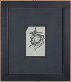 Profile Portrait by Philadelphia Artist Julius Bloch