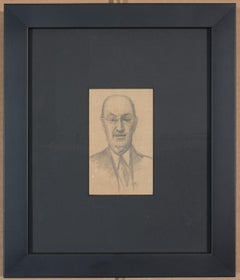 Retrato de un hombre del artista de Filadelfia Julius Bloch