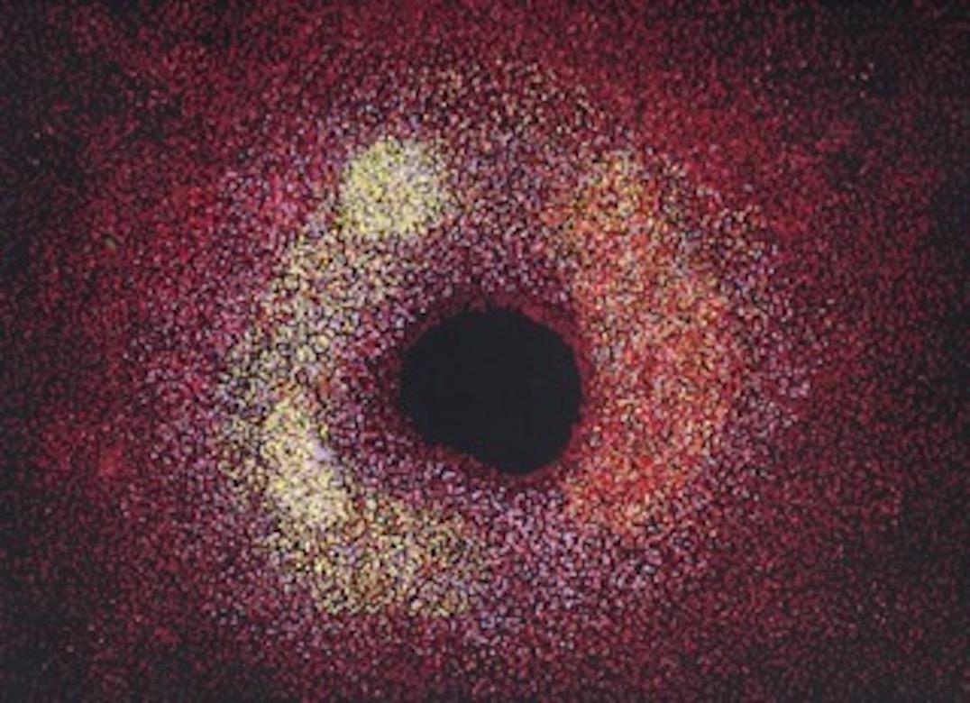 Jody Rasch Abstract Drawing - Horizon - Black Hole