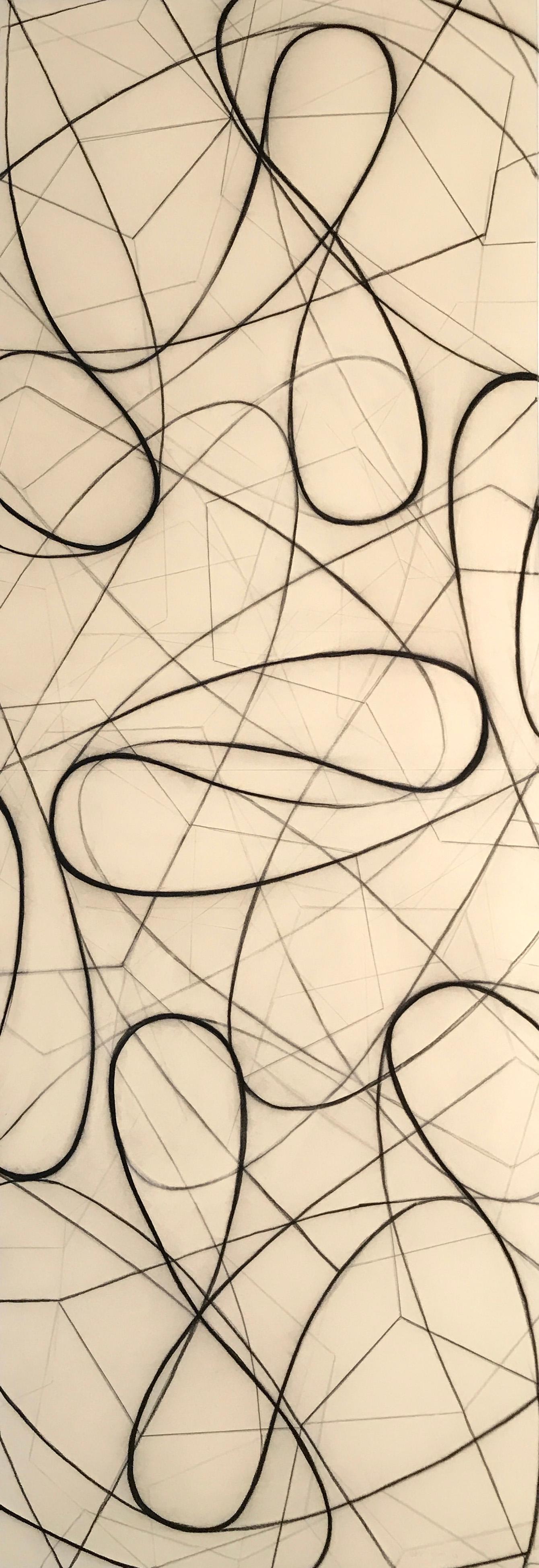 Mark Pomilio Abstract Drawing - Dancing Symmetries VI