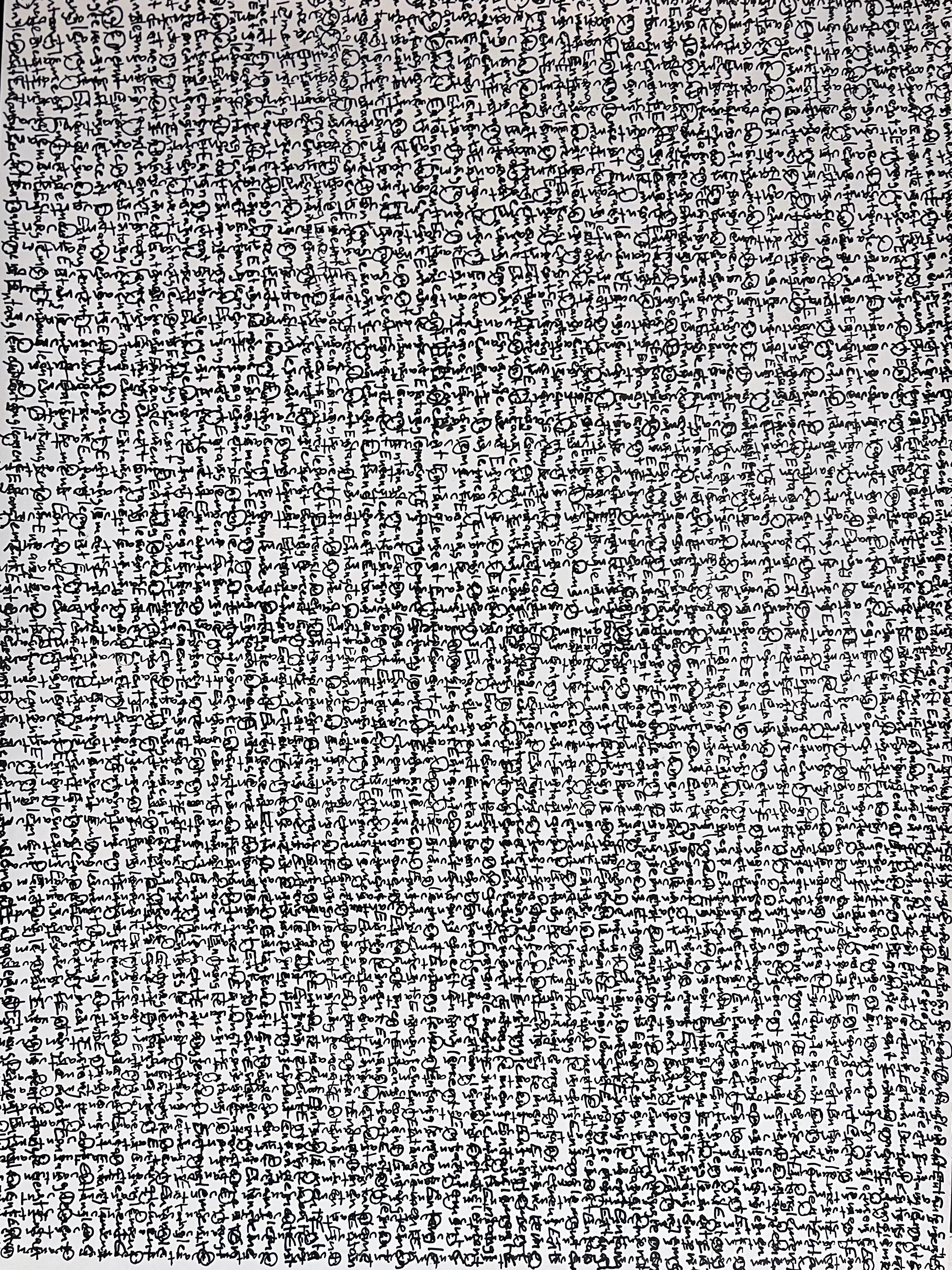 Jody Rasch Abstract Drawing - Quantum Entanglement