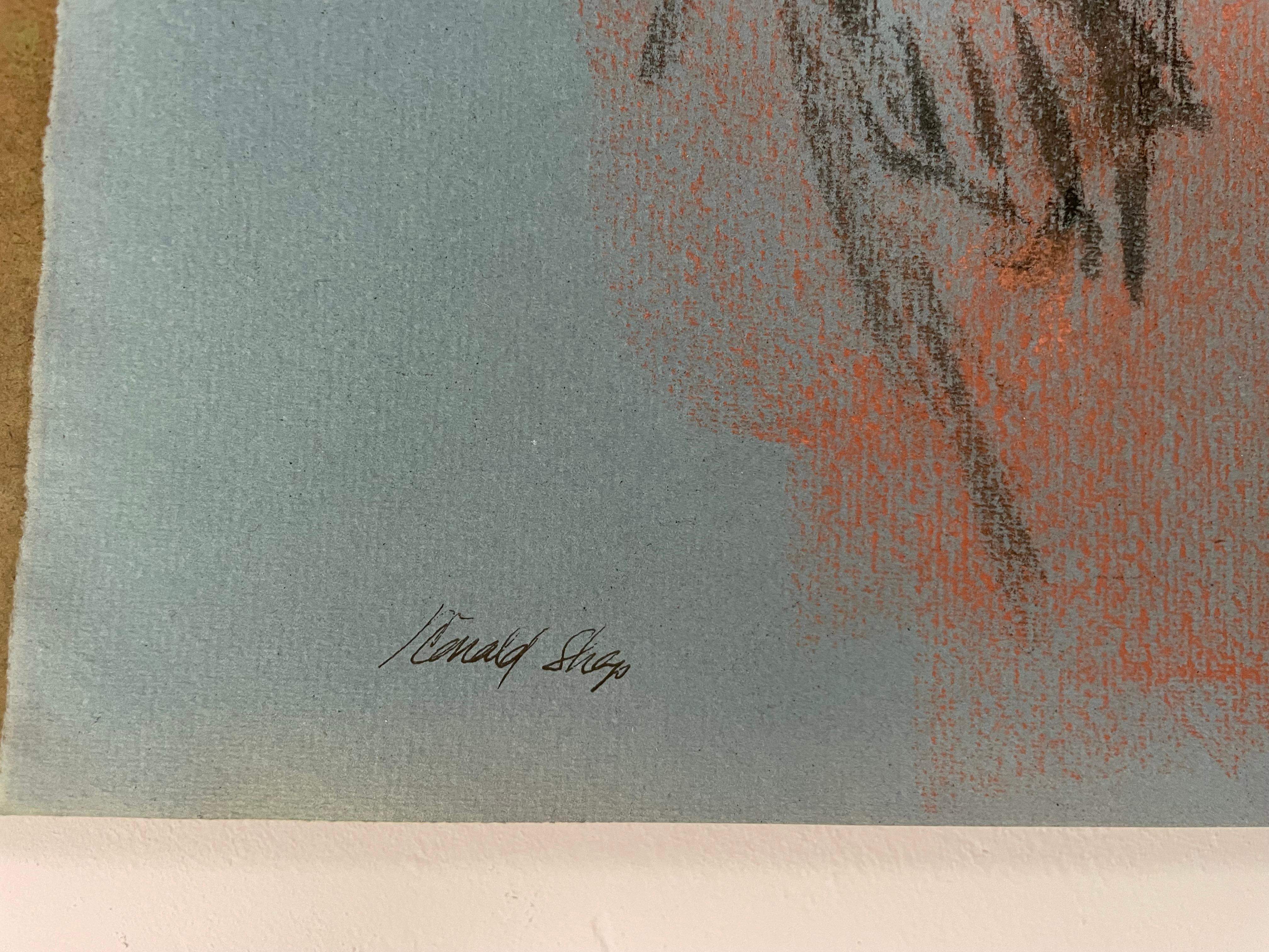 Dibujo original de una figura de Ronald Shap, firmado en venta 4