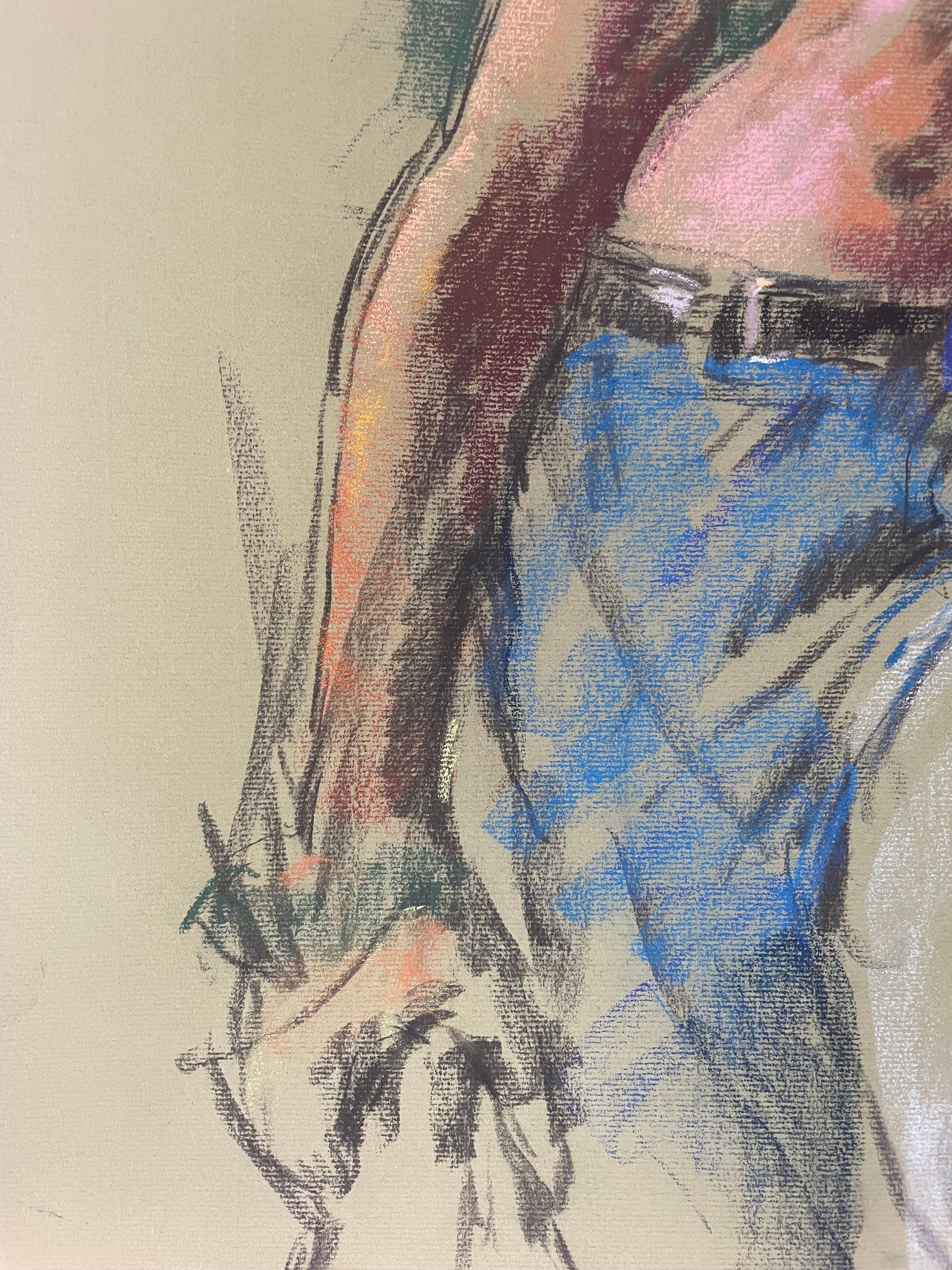 Dibujo original de una figura de Ronald Shap, firmado en venta 3