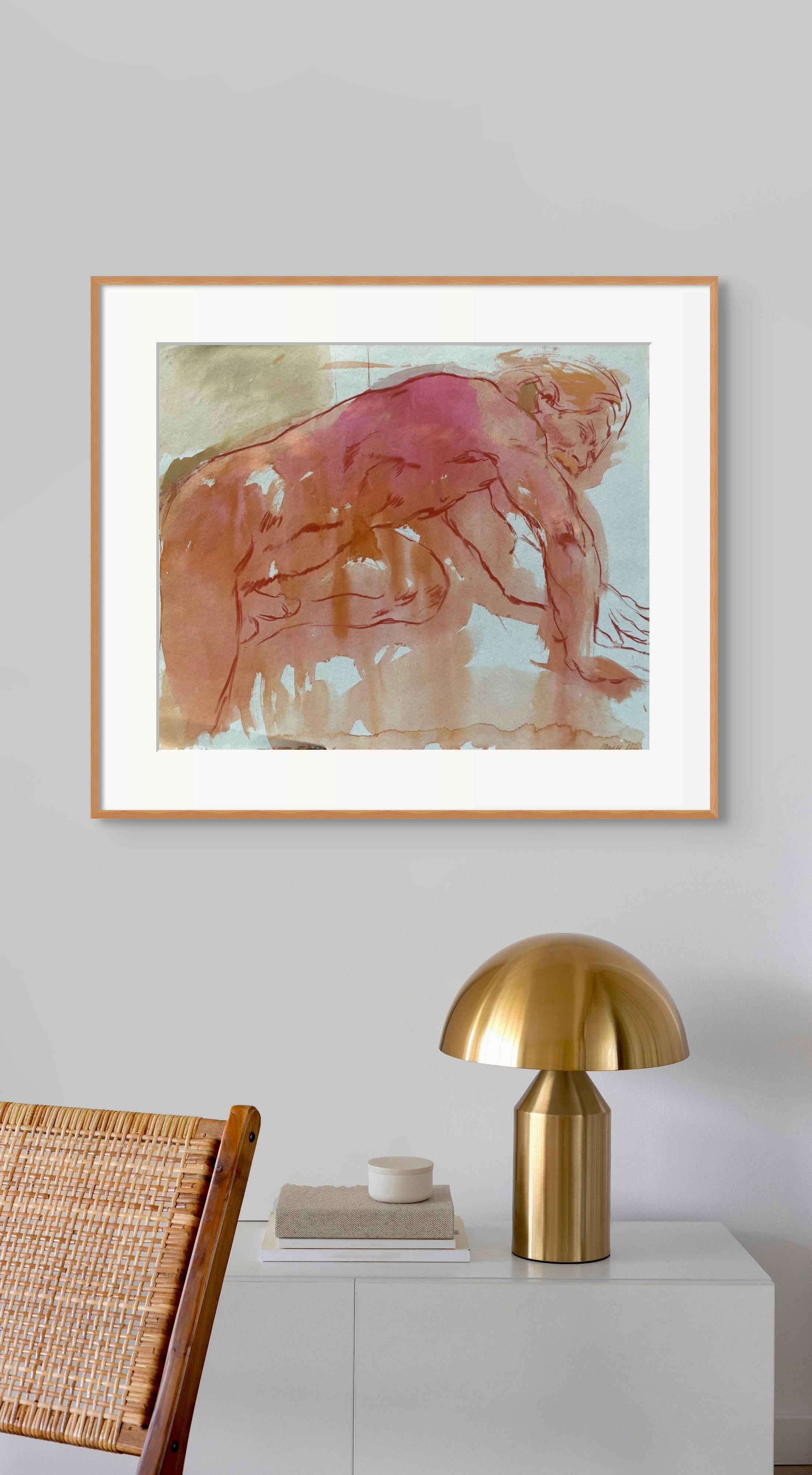 dessin original de la figure Ronald Shap, signé en vente 6