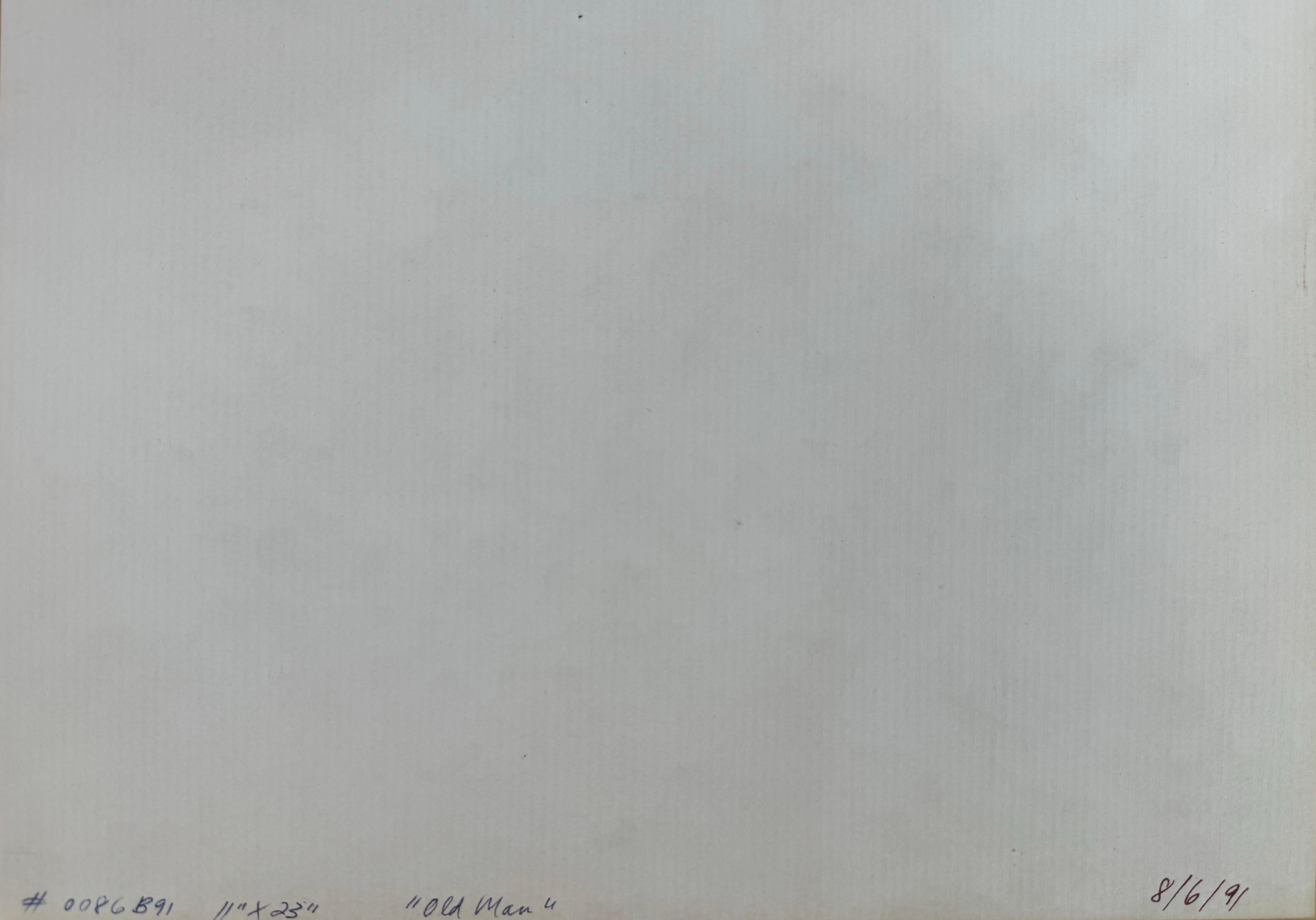 Original Ronald Shap figure drawing, signed For Sale 3