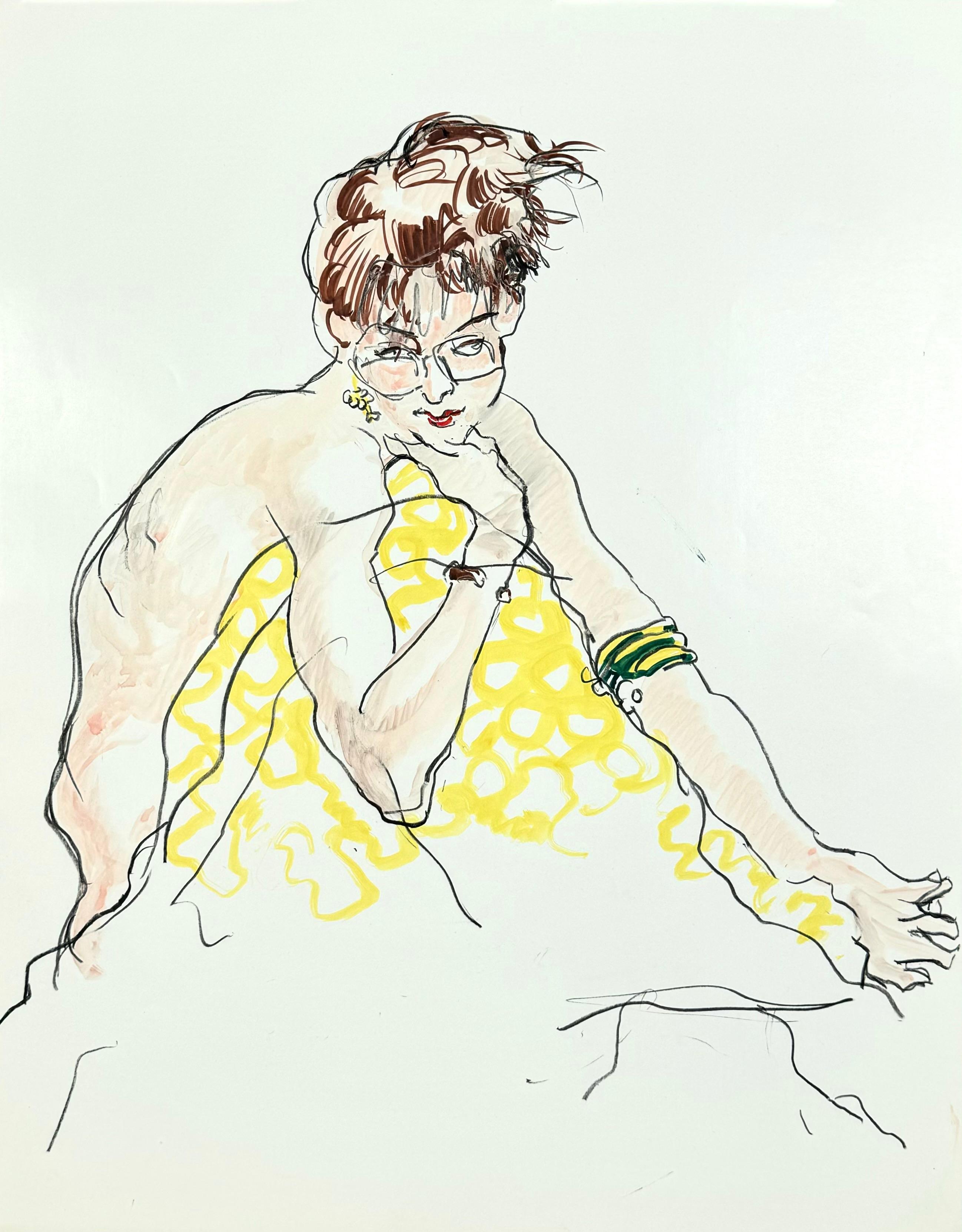 Original Ronald-Form-Figurenzeichnung