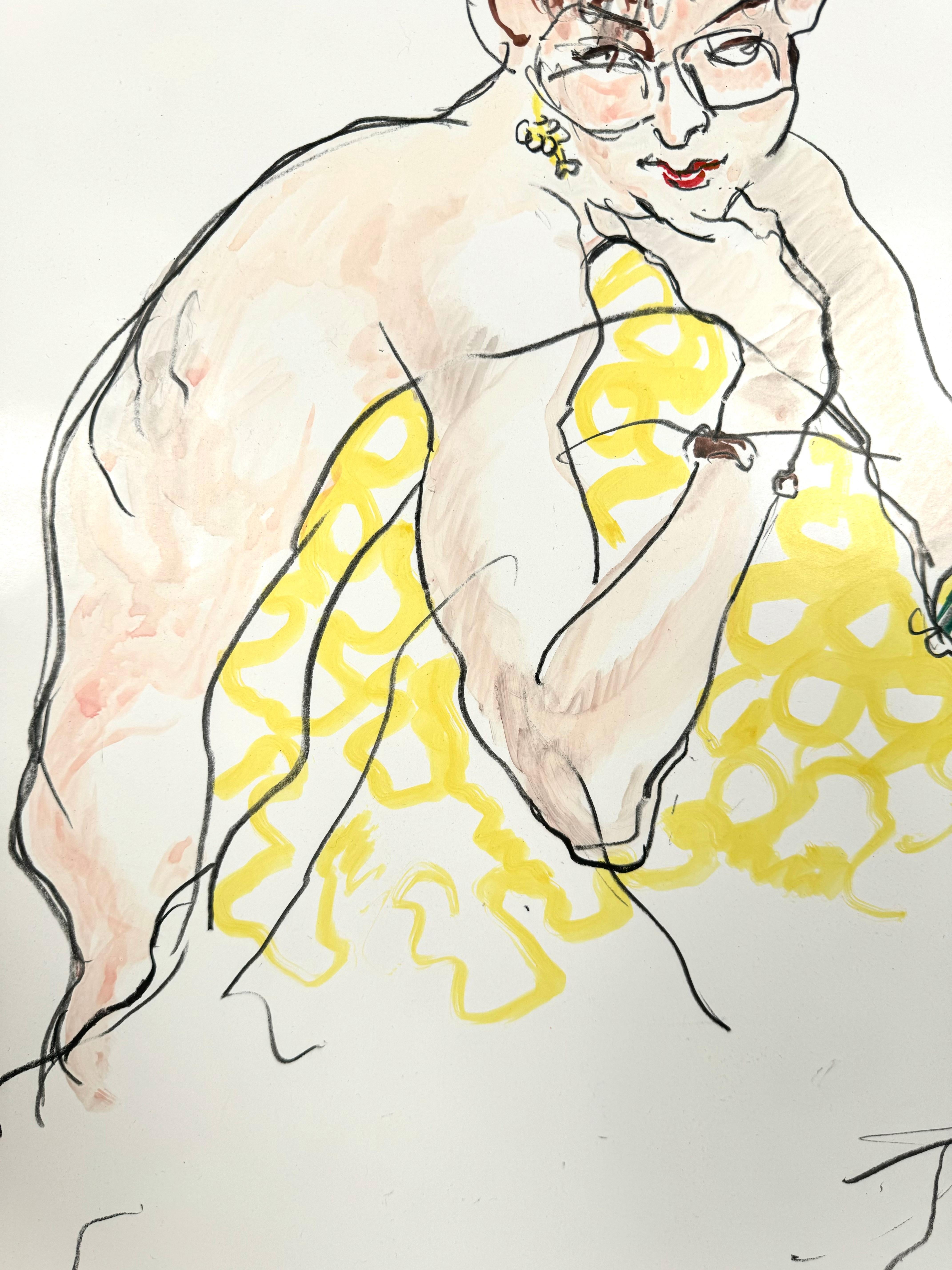 Disegno originale di Ronald Shap in vendita 3