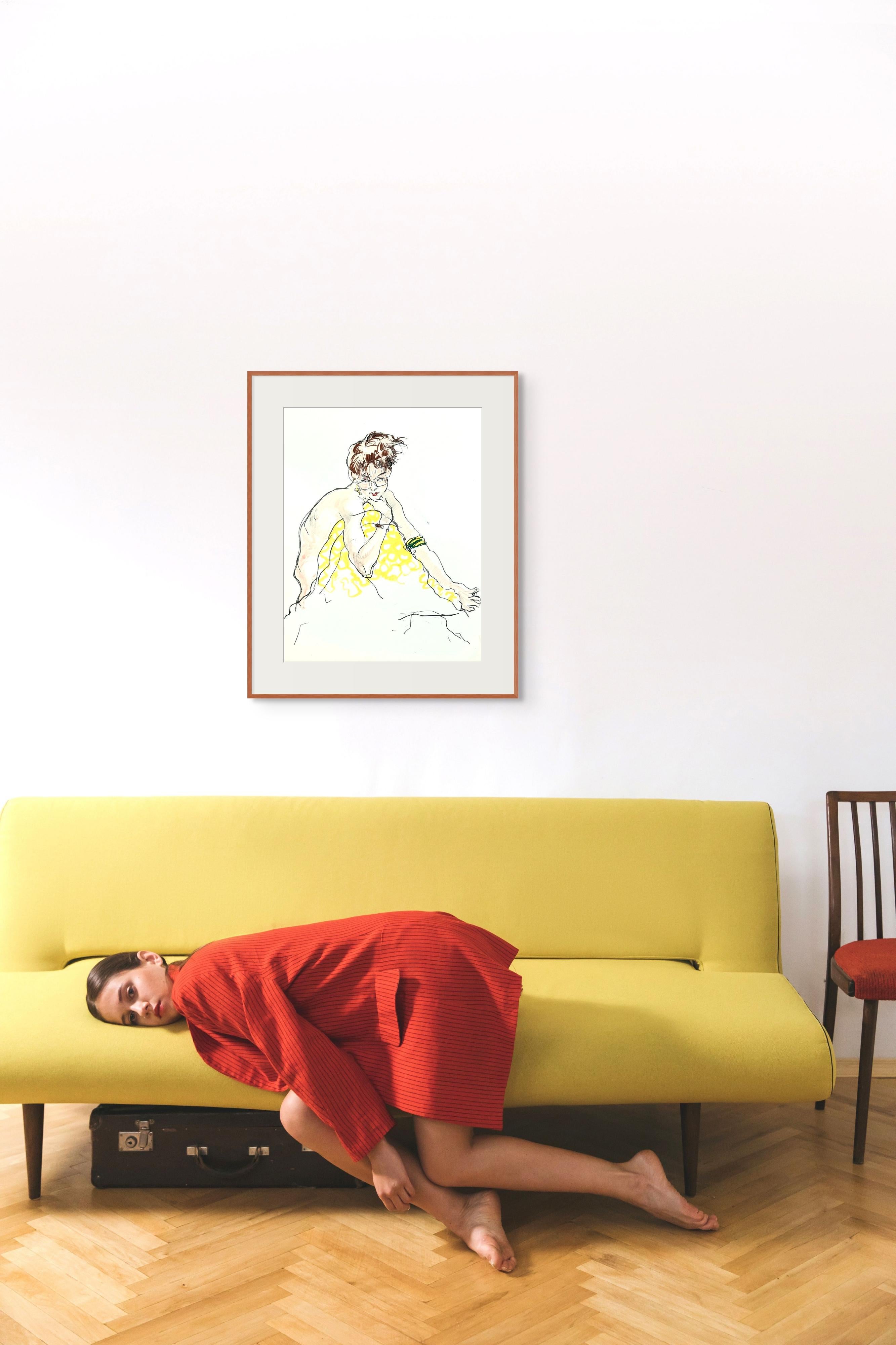 Disegno originale di Ronald Shap in vendita 5